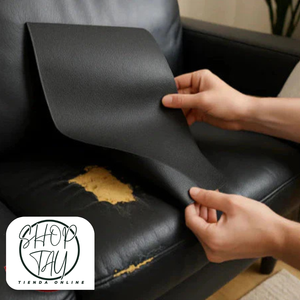 Parche Adhesivo de Cuero Premium